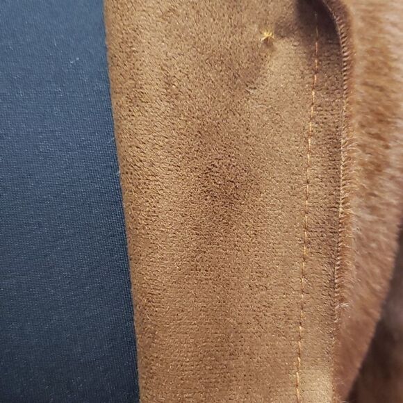 Teddy Bear Brown Jacket Faux fir big buttons front pockets sz 14 NWT sup… - Picture 7 of 11